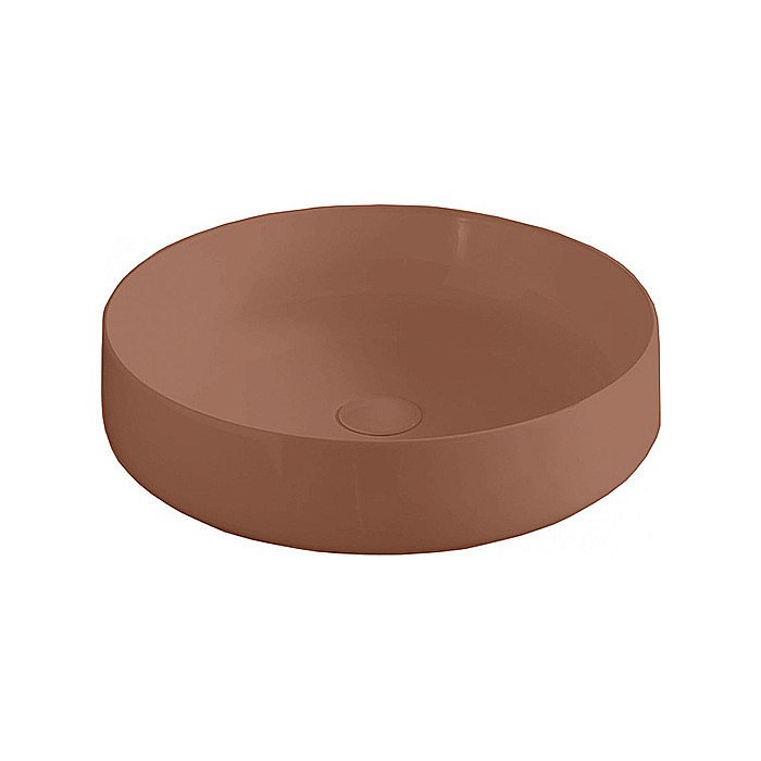 Раковина накладная Artceram Cognac 48 COL002 40 00 Marrone Tortora купить в интернет-магазине Sanbest