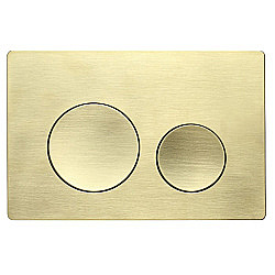 Кнопка для инсталляции Azario NEW AZ-003.05 золото матовое купить в интернет-магазине сантехники Sanbest