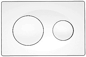 Кнопка для инсталляции Azario AZ-8200-0012/P40-0130-0025 белая купить в интернет-магазине сантехники Sanbest