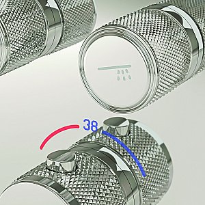 Душевая система Sancos Space SC3006CH хром купить в интернет-магазине сантехники Sanbest