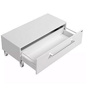 Нижняя тумба Акватон Мадрид 100 М белая для ванной в интернет-магазине сантехники Sanbest