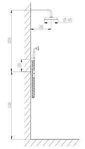 Душевая система Boch Mann Marbella Top BM8732 купить в интернет-магазине сантехники Sanbest