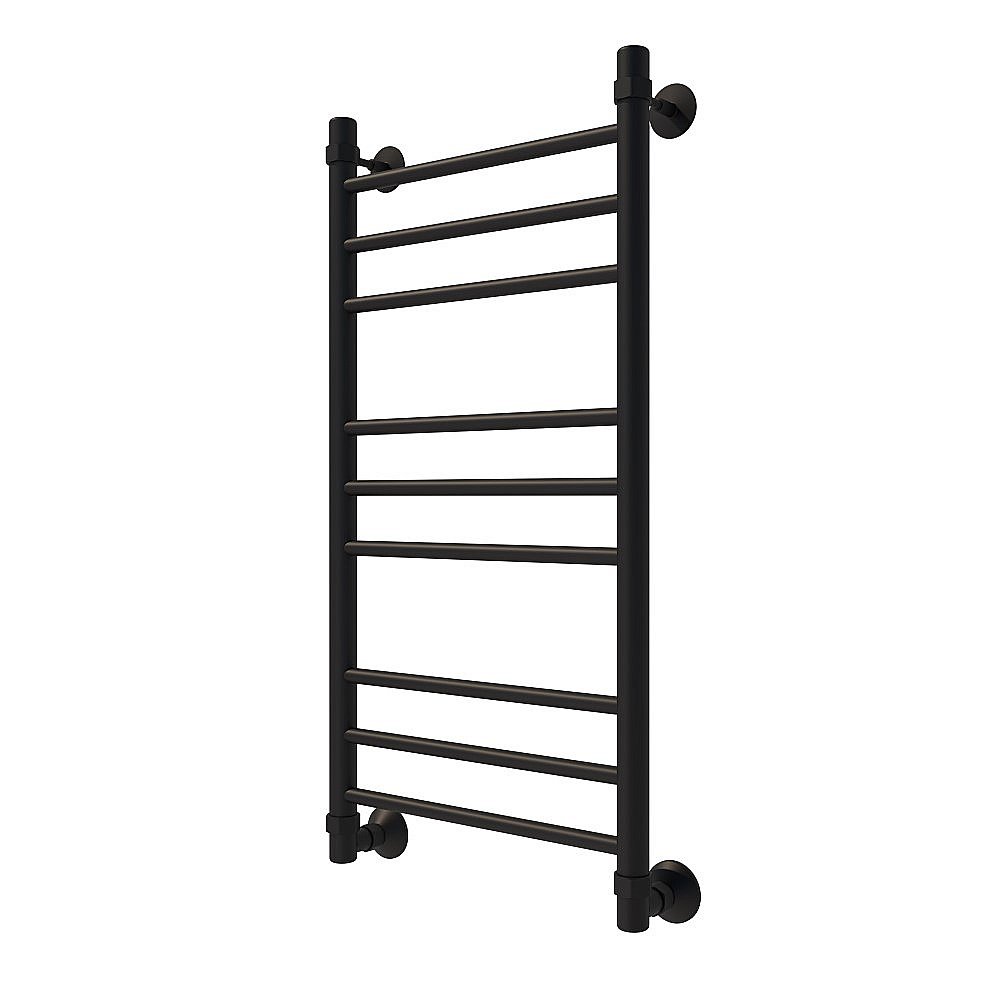 Полотенцесушитель водяной Veconi Voga V8040B черный купить в интернет-магазине сантехники Sanbest