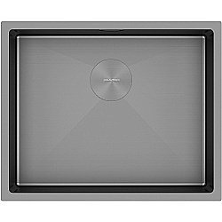 Кухонная мойка Paulmark Next 54 PM215444-MG серая матовая купить в интернет-магазине сантехники Sanbest