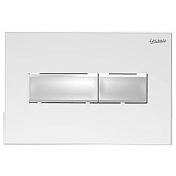 Кнопка для инсталляции Loranto Prestige Line 7520 белый глянец купить в интернет-магазине сантехники Sanbest