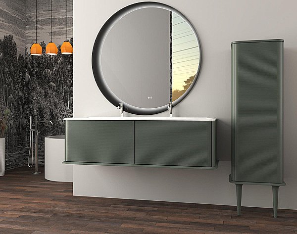 Колонна подвесная Cezares Idra 47 55818 Verde opaco для ванной в интернет-магазине сантехники Sanbest