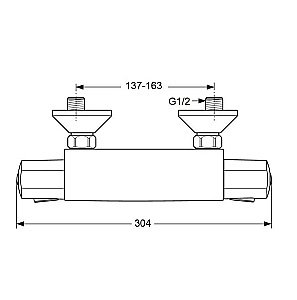 Смеситель для душа VIDIMA V-STYLE A6193AA купить в интернет-магазине сантехники Sanbest