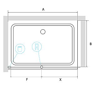 Душевая система RGW Shower Panels SP-6143-01 50140801-01 хром купить в интернет-магазине сантехники Sanbest