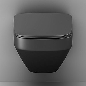 Унитаз подвесной AM.PM Inspire V2.0 C50A1700MBSC черный матовый, безободковый купить в интернет-магазине Sanbest