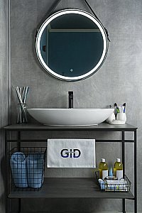 Раковина накладная Gid Lago 61 N9435 51149 белая купить в интернет-магазине Sanbest