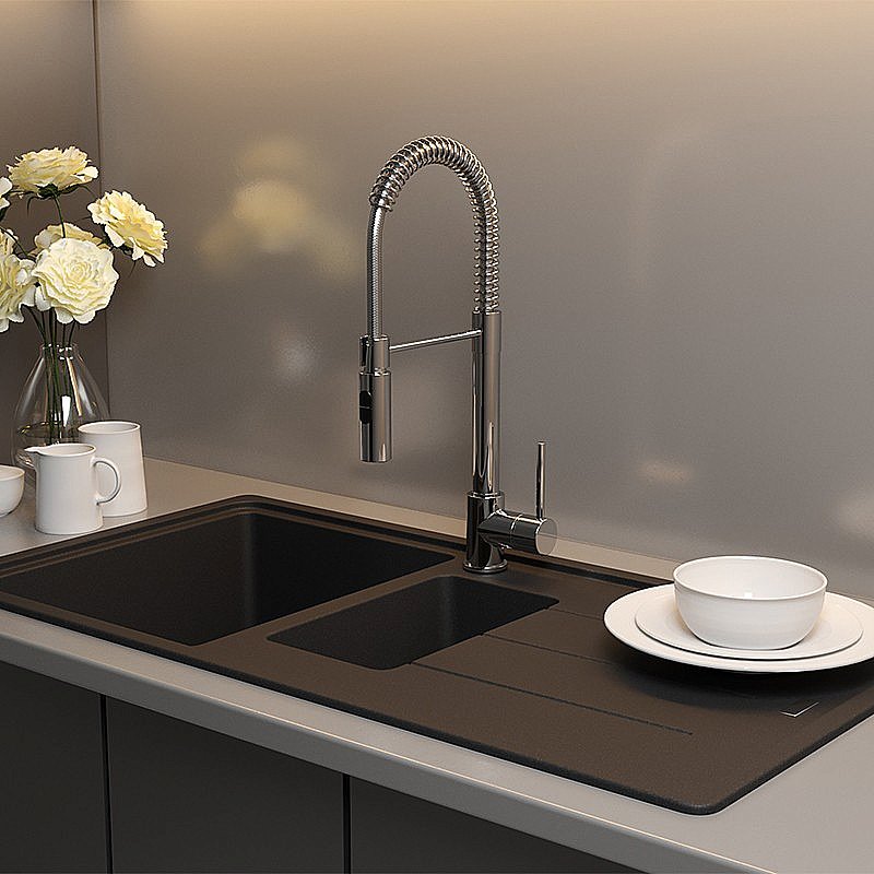 Смеситель для кухни PAINI Cox 78CR557PEKM хром купить в интернет-магазине сантехники Sanbest