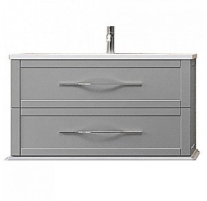 Тумба с раковиной Cezares TIFFANY 100 Grigio Nuvola для ванной в интернет-магазине Sanbest