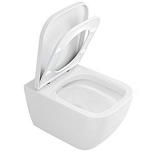 Унитаз подвесной Excellent Ness CENL.3509.500.WH безободковый, с крышкой микролифт купить в интернет-магазине Sanbest