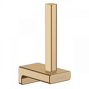 Держатель для туалетной бумаги Hansgrohe AddStoris 41756140 бронза купить в интернет-магазине сантехники Sanbest