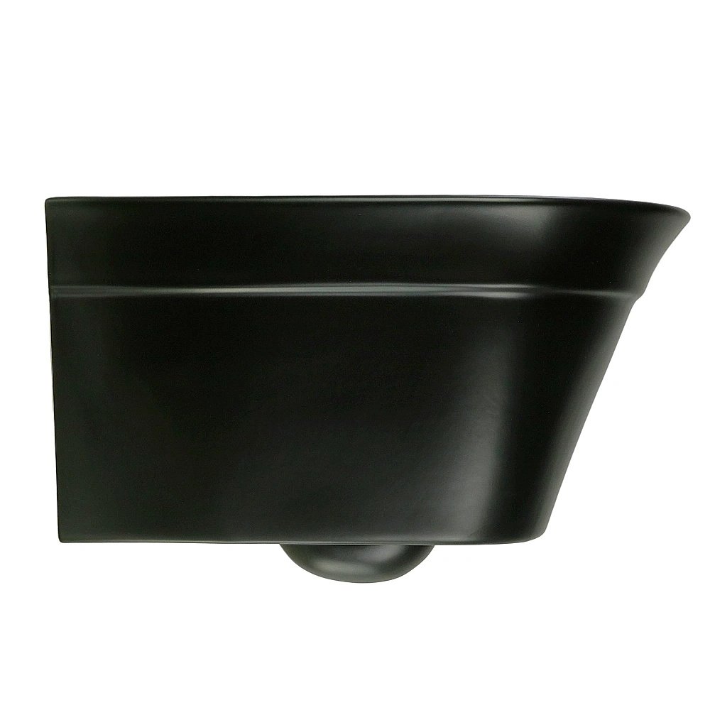 Унитаз подвесной Migliore MONACO 32063, черный матовый, безободковый купить в интернет-магазине Sanbest