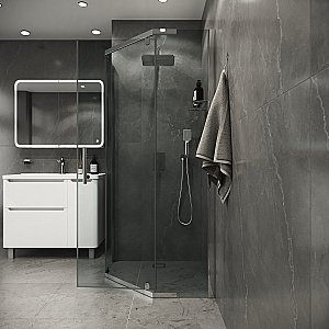 Душевой уголок Niagara Eco NG-1009-14D 90х90 профиль хром/стекло прозрачное купить в интернет-магазине Sanbest