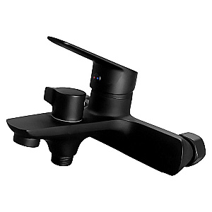 Смеситель для ванны Loranto Avrora LR30506001BL черный матовый купить в интернет-магазине сантехники Sanbest