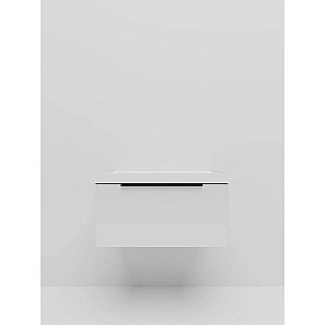 Тумба с раковиной La Fenice Simpla 80 FNC-01-SIM-B-80 белая матовая для ванной в интернет-магазине Sanbest