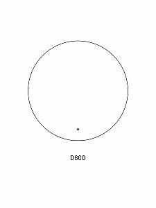 Зеркало Taliente Zled TA-Zled-AJ80 80 в ванную от интернет-магазине сантехники Sanbest