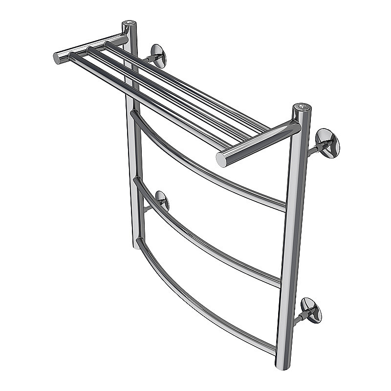 Полотенцесушитель водяной Azario VERONA П3 500х600 AZ04156P хром купить в интернет-магазине сантехники Sanbest