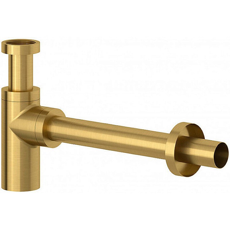 Сифон для раковины Kludi 10020N0-00 золото брашированное купить в интернет-магазине сантехники Sanbest