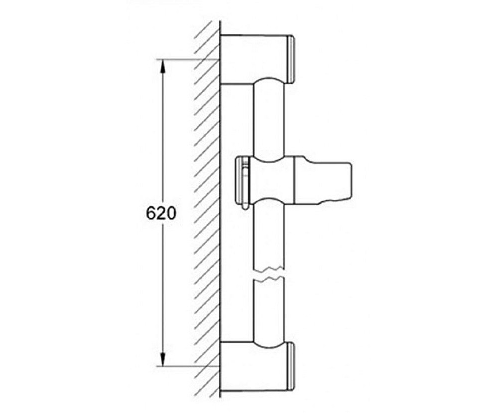 Душевая штанга Relexa 28620000 купить в интернет-магазине сантехники Sanbest