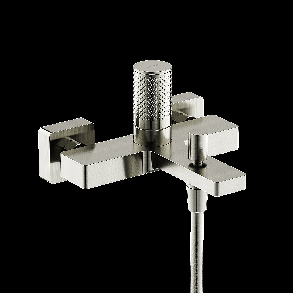 Смеситель для ванны и душа Sancos Nexus SC9014BN брашированный никель купить в интернет-магазине сантехники Sanbest