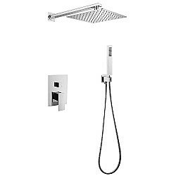 Душевая система ABBER Daheim AF8219 хром купить в интернет-магазине сантехники Sanbest