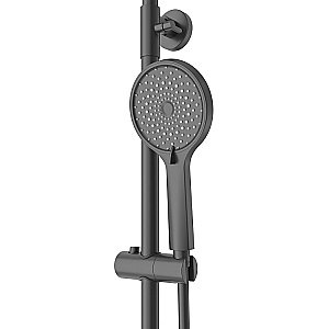 Душевая система Cezares STYLUS-CVD-NOP черная матовая купить в интернет-магазине сантехники Sanbest