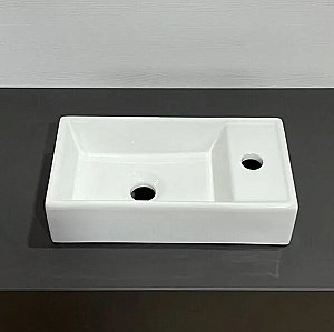 Тумба с раковиной Comforty Асти 40 00-00012835 белая для ванной в интернет-магазине Sanbest