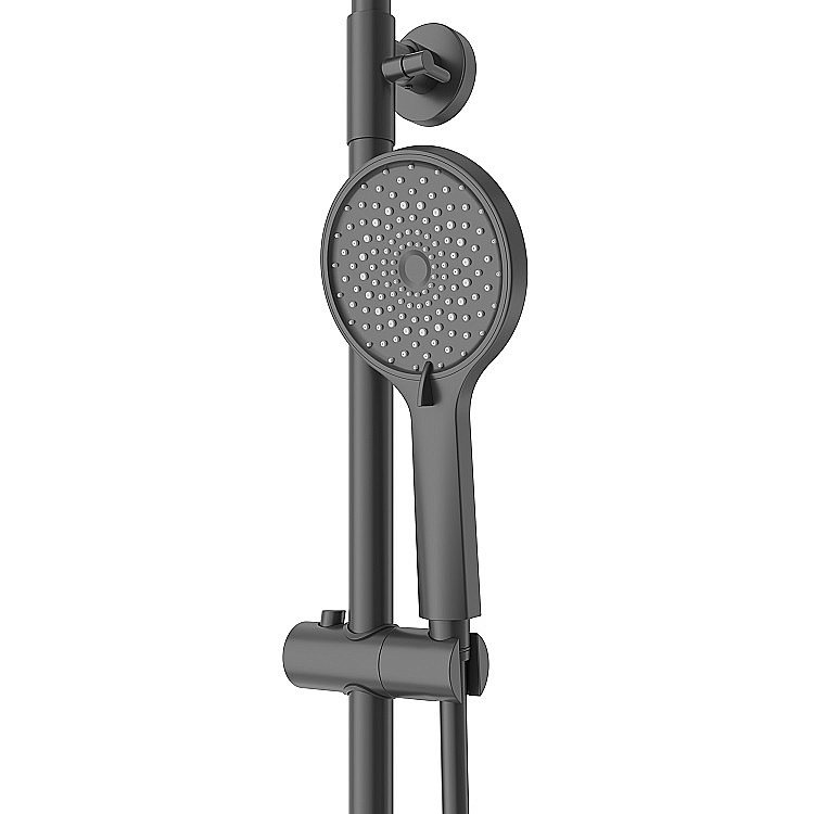 Душевая система Cezares STYLUS-CVD-NOP черная матовая купить в интернет-магазине сантехники Sanbest