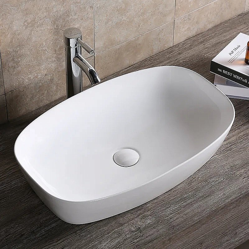 Раковина накладная CeruttiSpa 60 CR0063 белая купить в интернет-магазине Sanbest