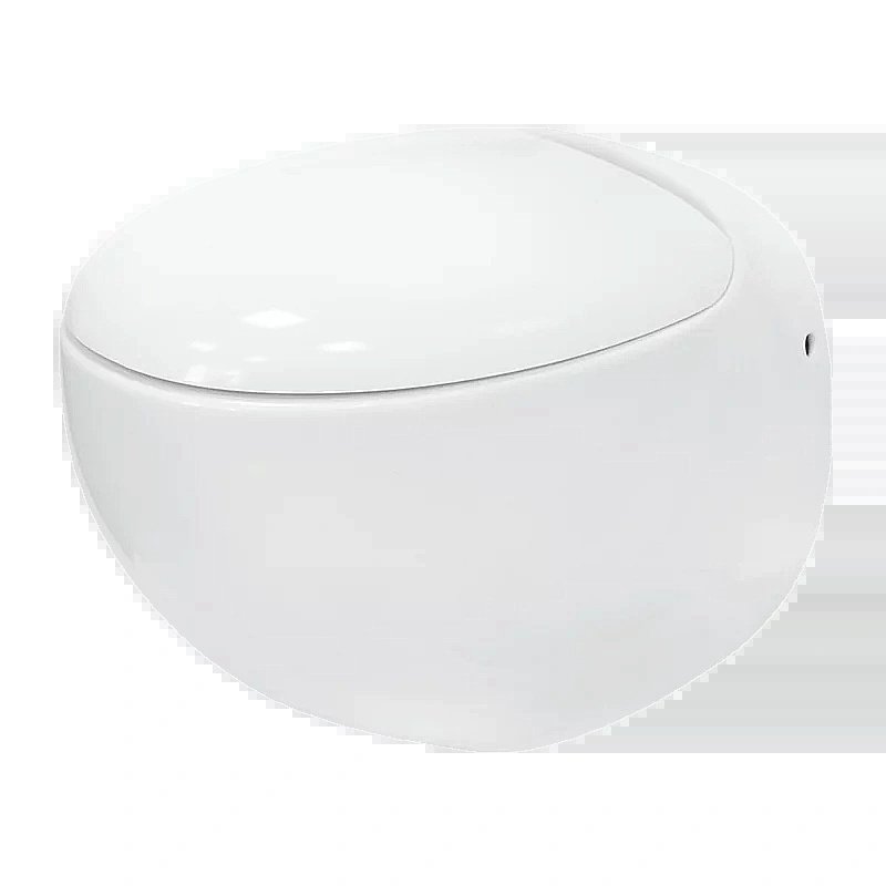 Унитаз Sanita luxe Ringo RNGSLWH0104R безободковый, с крышкой микролифт, белый купить в интернет-магазине Sanbest