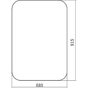 Зеркало Mixline Выбор 547322 69 в ванную от интернет-магазине сантехники Sanbest