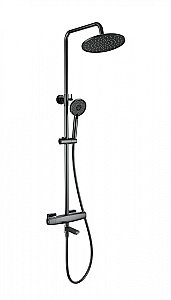 Душевая система с термостатом WONZON & WOGHAND NEO, Темный графит (WW-B3035-A3-BGG) купить в интернет-магазине сантехники Sanbest