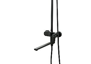 Душевая система Aquatek НИКА AQ2840MB черная матовая купить в интернет-магазине сантехники Sanbest