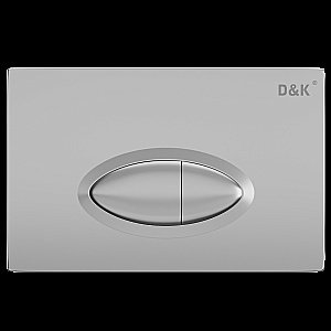 Кнопка для инсталляции D&K Rhein.Marx DB1399002 матовый хром купить в интернет-магазине сантехники Sanbest
