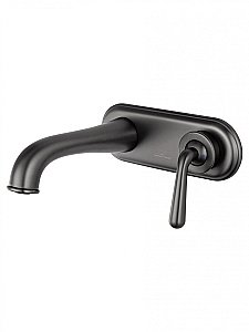 Смеситель для раковины встраиваемый WONZON & WOGHAND STEAM WW-88869008-BGM темный графит купить в интернет-магазине сантехники Sanbest