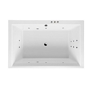 Ванна акриловая EXCELLENT Crown Lux SMART WAEX.CRO19.SMART.CR 190x120 белая с гидромассажем купить в интернет-магазине Sanbest