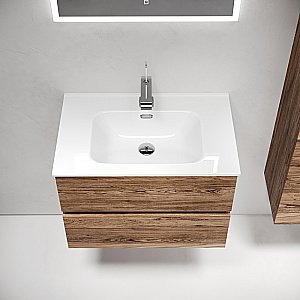 Тумба с раковиной Sancos Urban 70 UR70ECH дуб чарльстон для ванной в интернет-магазине Sanbest