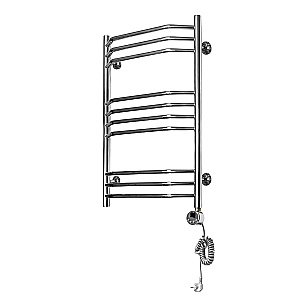 Полотенцесушитель электрический Domoterm Лаура П10 500x800 E хром купить в интернет-магазине сантехники Sanbest