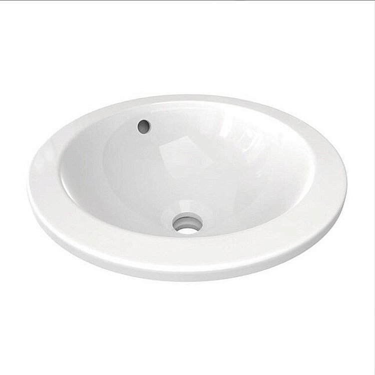 Раковина врезная снизу столешницы Ideal Standard Connect 38 E505201 белая купить в интернет-магазине Sanbest