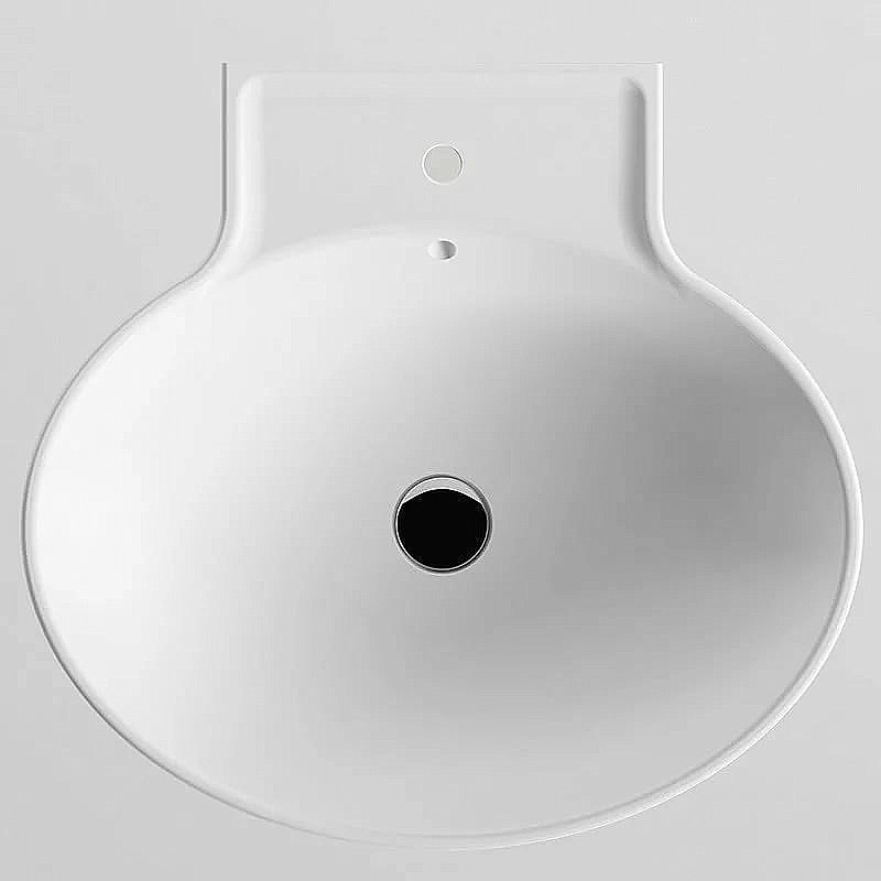 Раковина накладная Bien Harmony 61 HRLG06101FD1W3000 белая купить в интернет-магазине Sanbest