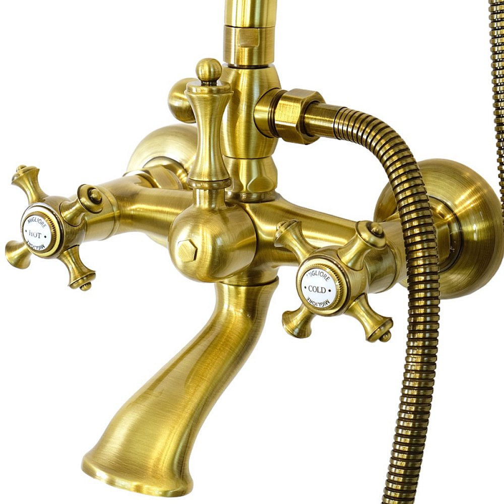 Душевая система Migliore Prestige 32792 бронза купить в интернет-магазине сантехники Sanbest