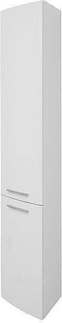 Шкаф-пенал угловой De Aqua Тока 5 35 белый для ванной в интернет-магазине сантехники Sanbest