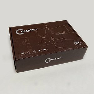 Смеситель для раковины Comforty FC074A-CGT графит купить в интернет-магазине сантехники Sanbest