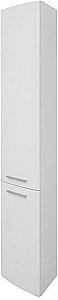 Шкаф-пенал угловой De Aqua Тока 5 35 белый для ванной в интернет-магазине сантехники Sanbest