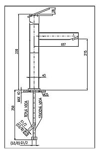 Смеситель для раковины RAV-Slezak LOIRA LR530.5Z золото купить в интернет-магазине сантехники Sanbest