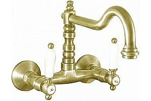 Смеситель для кухни Rav-Slezak Morava Retro MK502.5/28Z золото купить в интернет-магазине сантехники Sanbest
