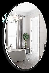 Зеркало с подсветкой ART&MAX CARRARA AM-Car-570-770-DS-F в ванную от интернет-магазине сантехники Sanbest